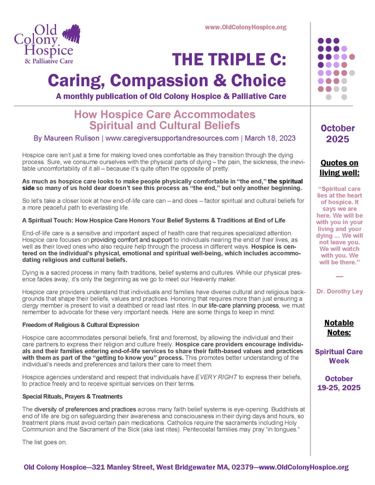 10-2025 Sep Triple C, How Hospice Care Accommodates Spiritual & Cultural Beliefs_Page_1