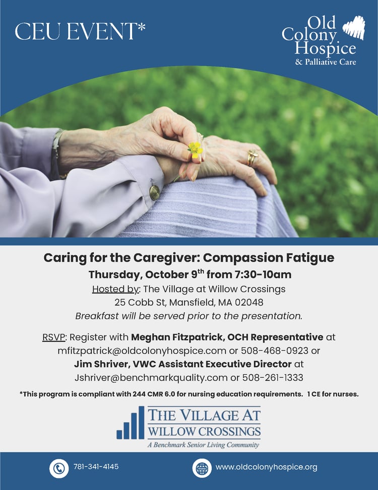 Compassion Fatigue Flyer - VWC OCT 2025