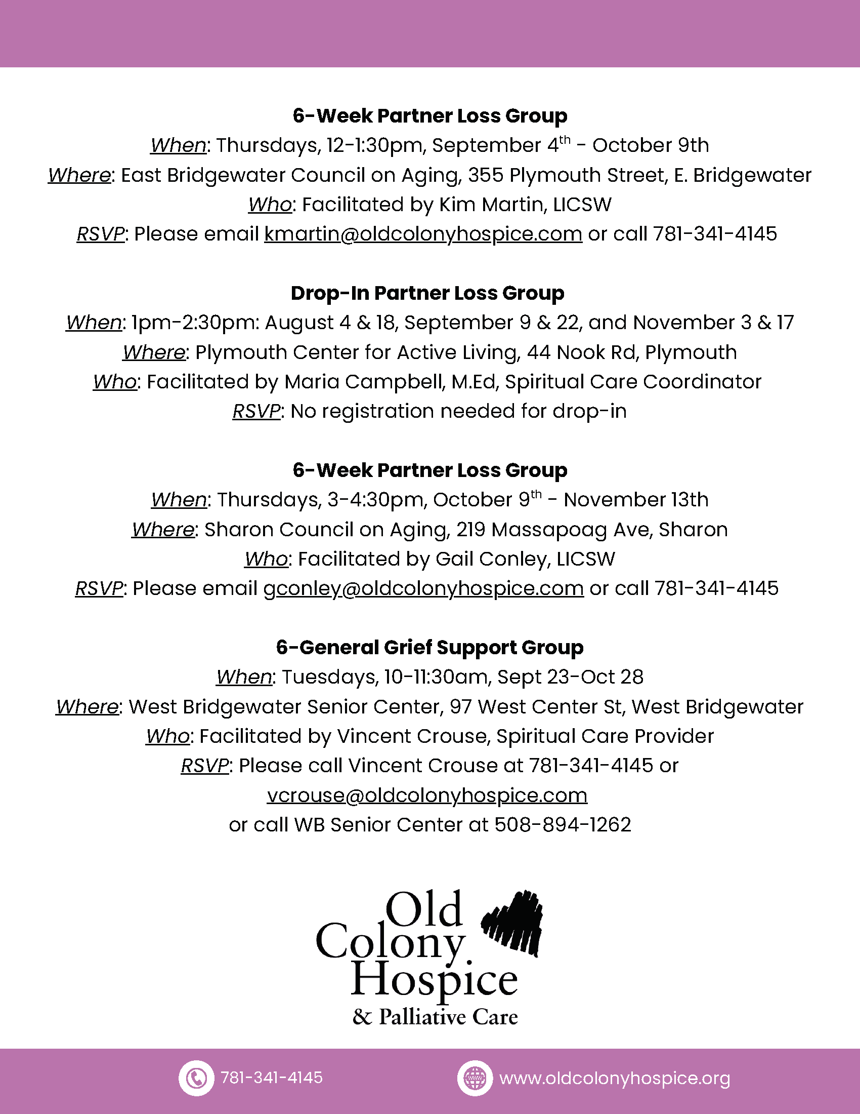 OCH Grief Support Group Flyer - Late Summer 2025_Page_2