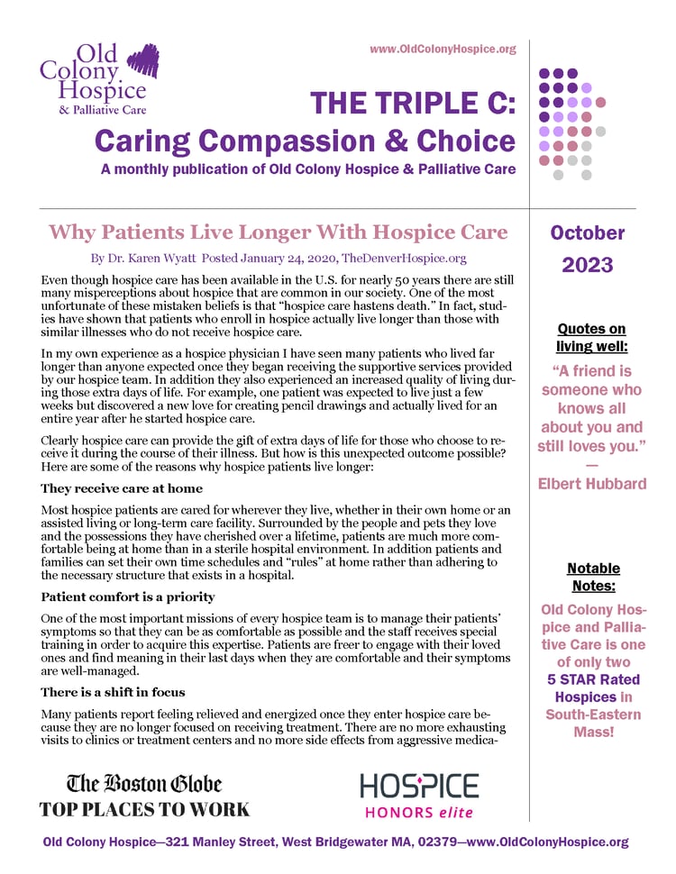 October 2023 Triple C Why Hospice Patients Live Longer_Page_1