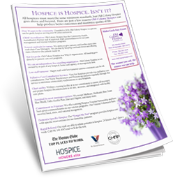 Hospice is Hospice Handout.png